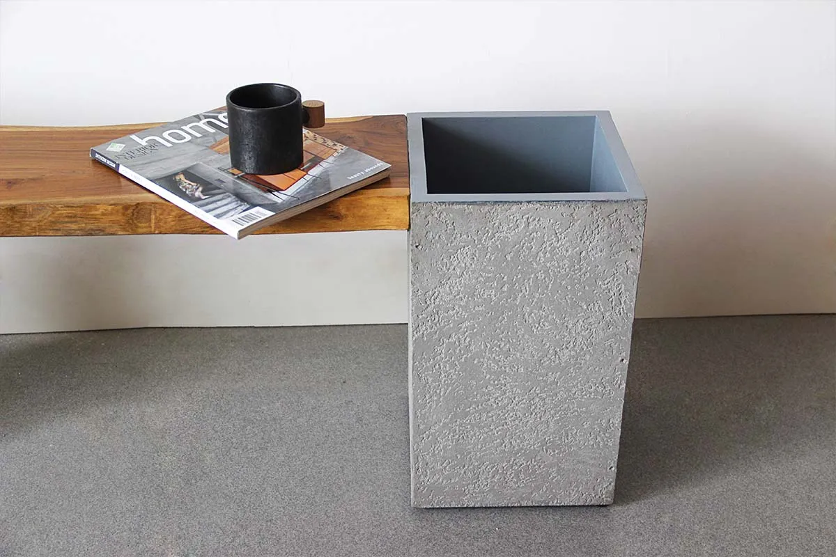 Dot Square Planter Bench