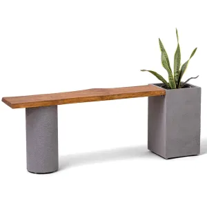 Dot Square Planter Bench