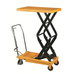 Double Scissors High Lift Table with 1540 lb Capacity