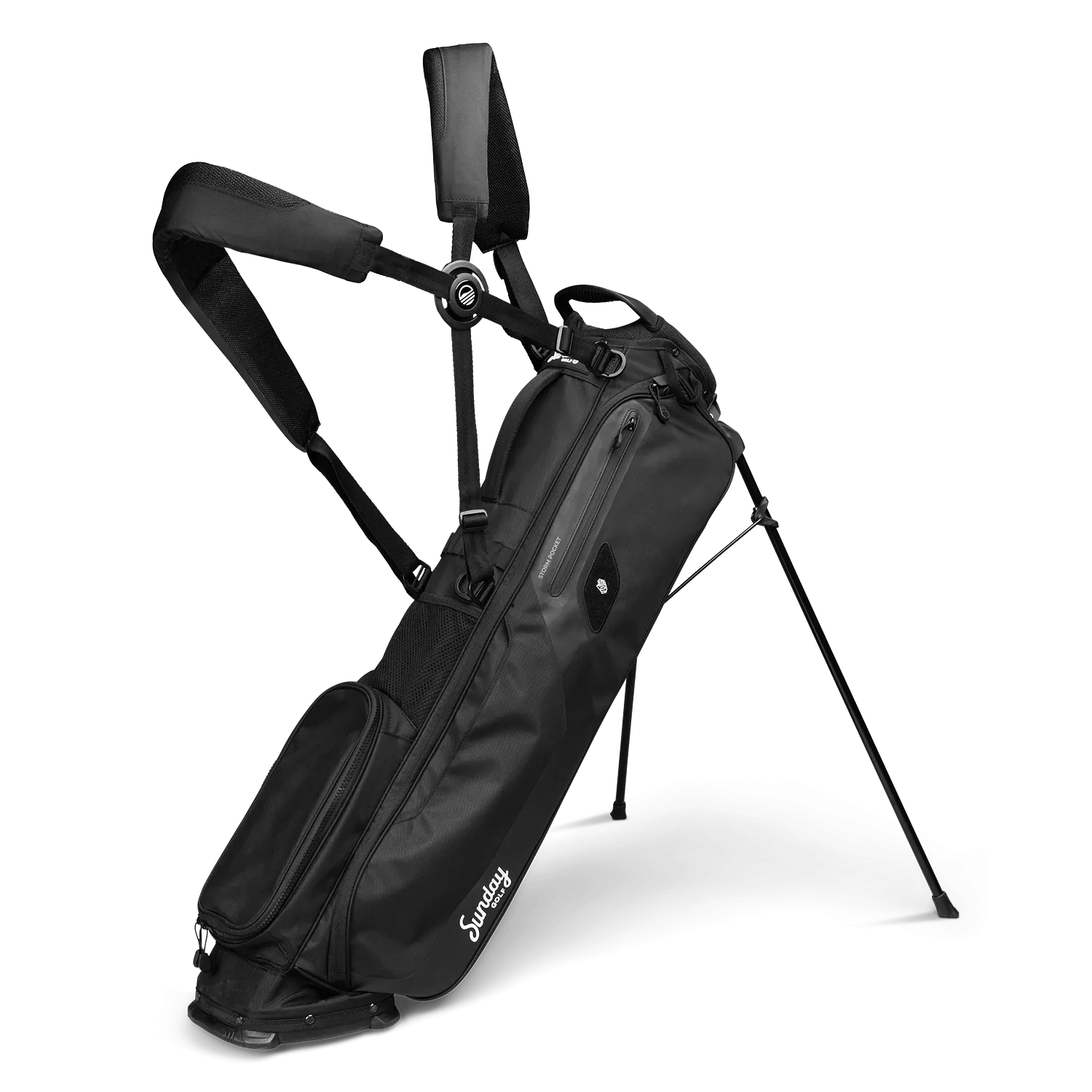 El Camino | Matte Black Walking Golf Bag