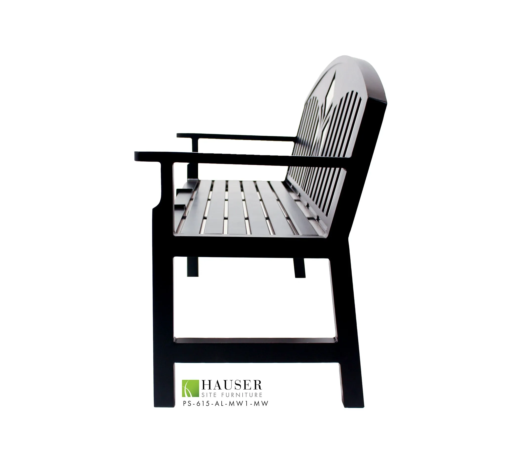 English Garden Bench, Birmingham Back