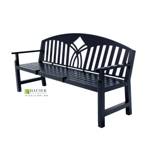 English Garden Bench, Birmingham Back