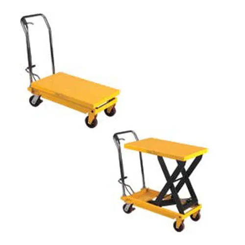 Fixed Handle Scissors Lift Table with 1000 lb Capacity