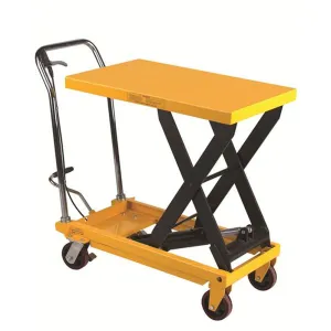 Fixed Handle Scissors Lift Table with 1000 lb Capacity