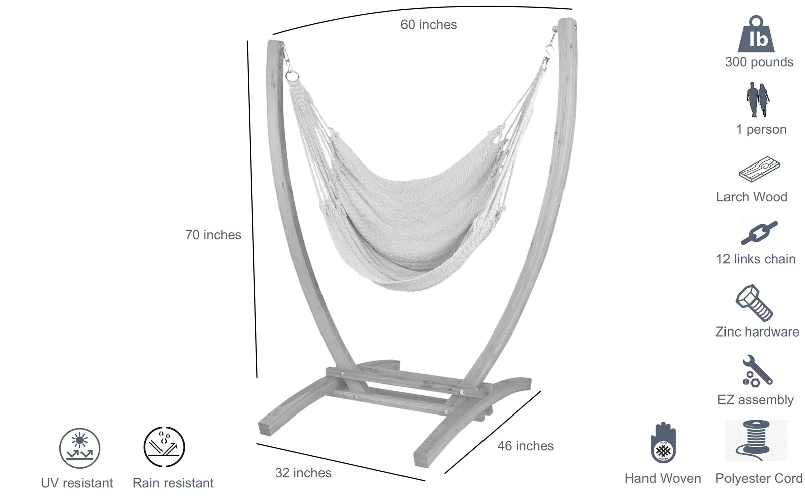 HAMMOCK CHAIR WITH STAND