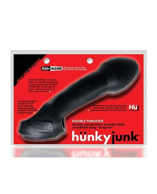Hunky Junk Double Thruster Sling - Tar Ice
