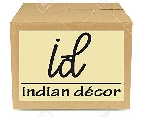 INDIAN DECOR. 29601 Ottoman Footstool Household Fashion Creative PU Coffee Table Stool Metal Frame Small Stool Multifunction Bench Chair Sofa Stool（13.7x13.7x17.7 Inches） (Color : Black Cushion)
