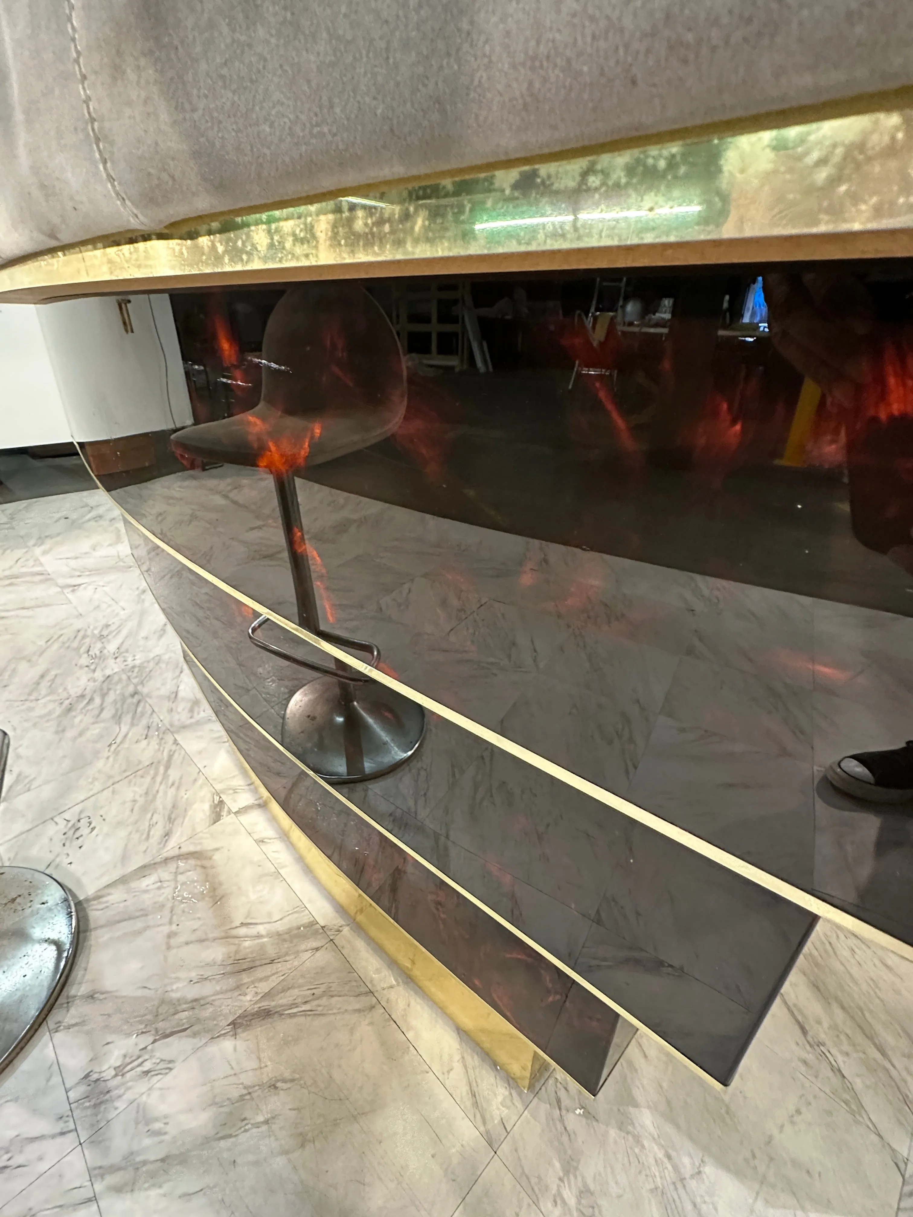 Italian Design Cocktail Bar Set 1970' in the Manner of Willy Rizzo
