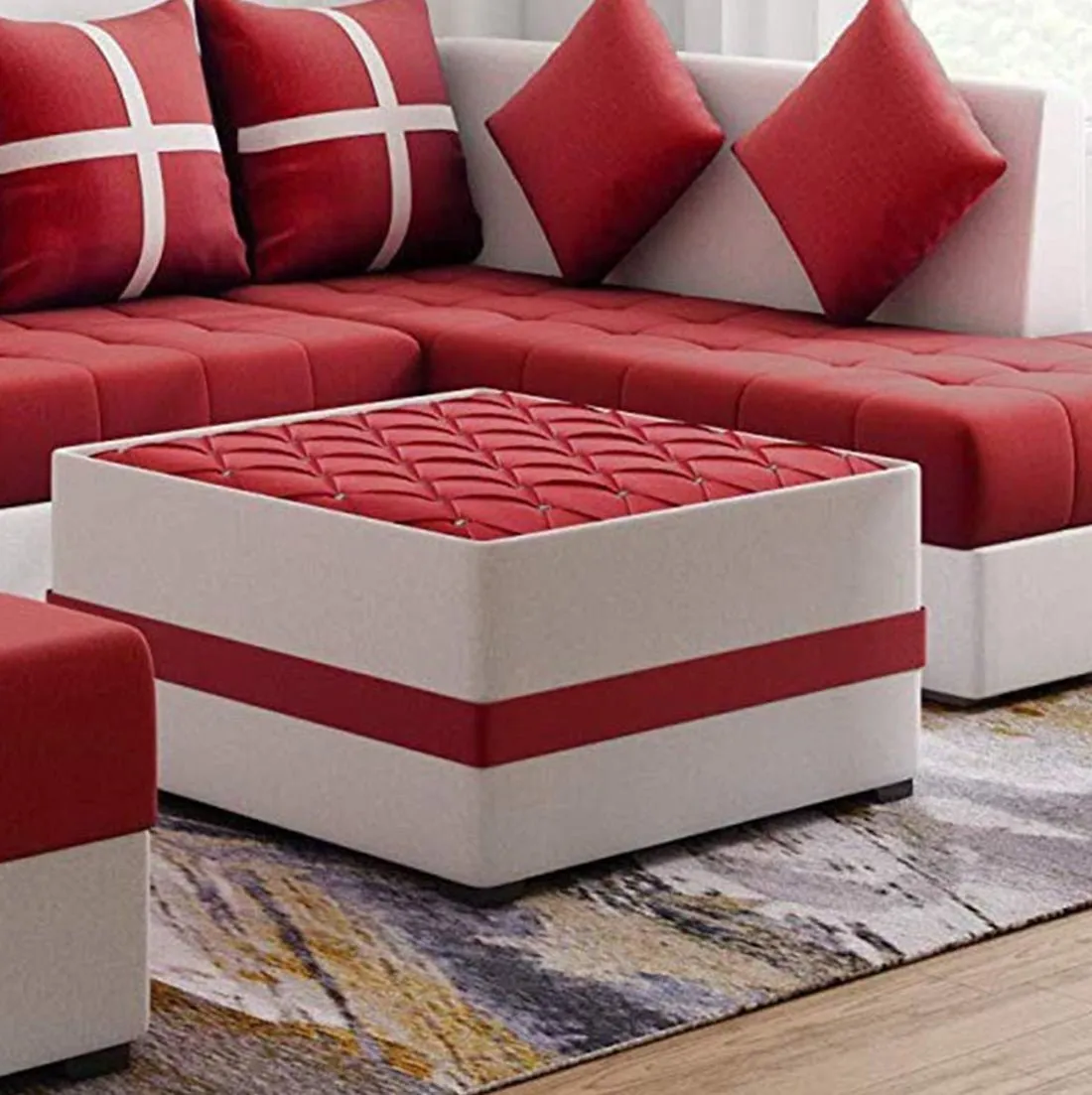 Jamestown Fabric Coffee Table/Centre Table/Tea Table for Living Room
