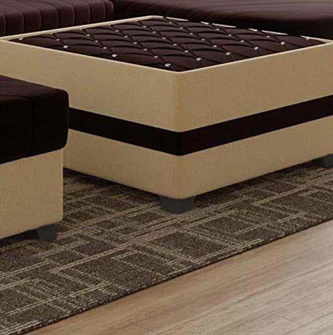 Jamestown Fabric Coffee Table/Centre Table/Tea Table for Living Room