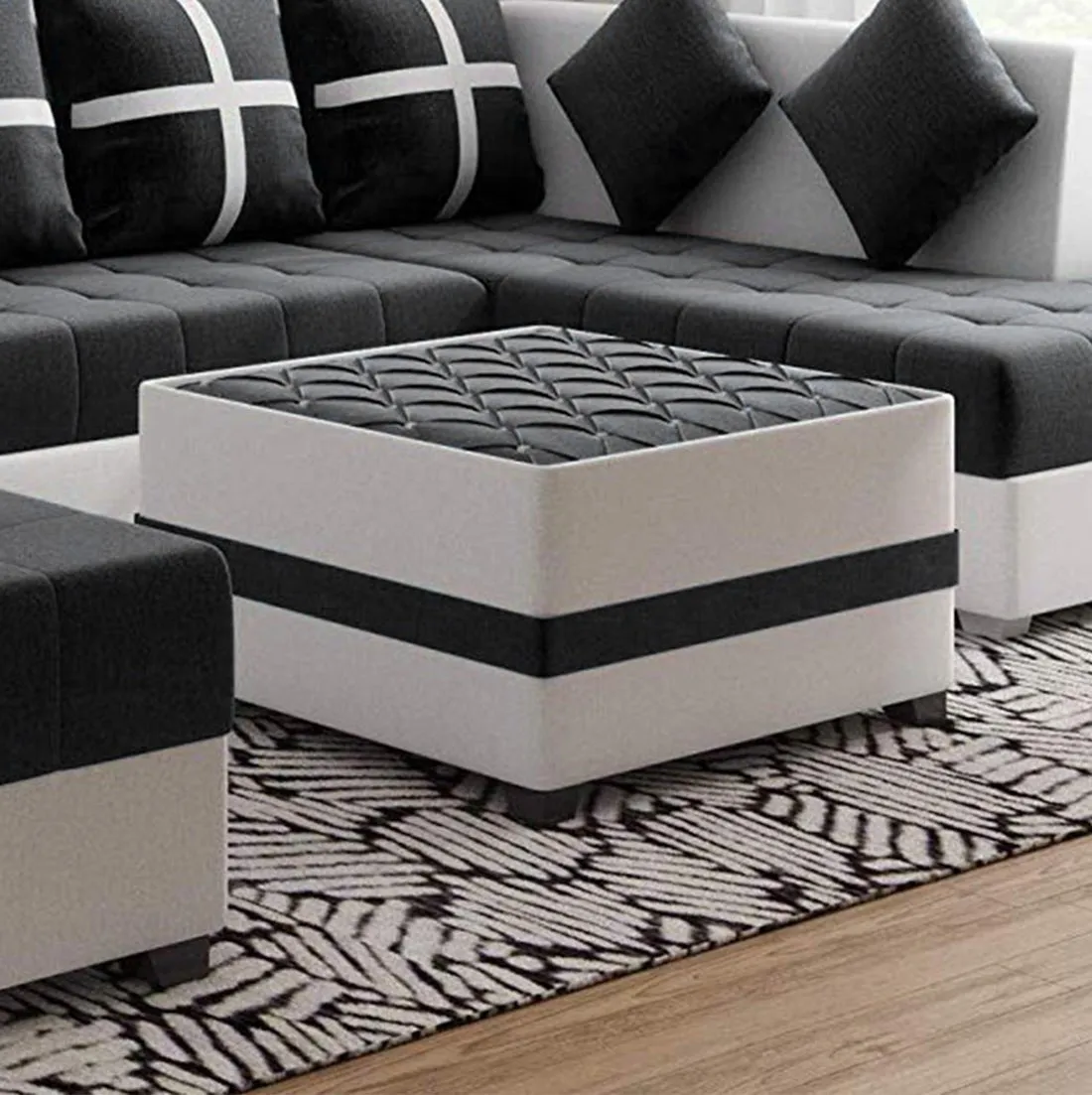 Jamestown Fabric Coffee Table/Centre Table/Tea Table for Living Room