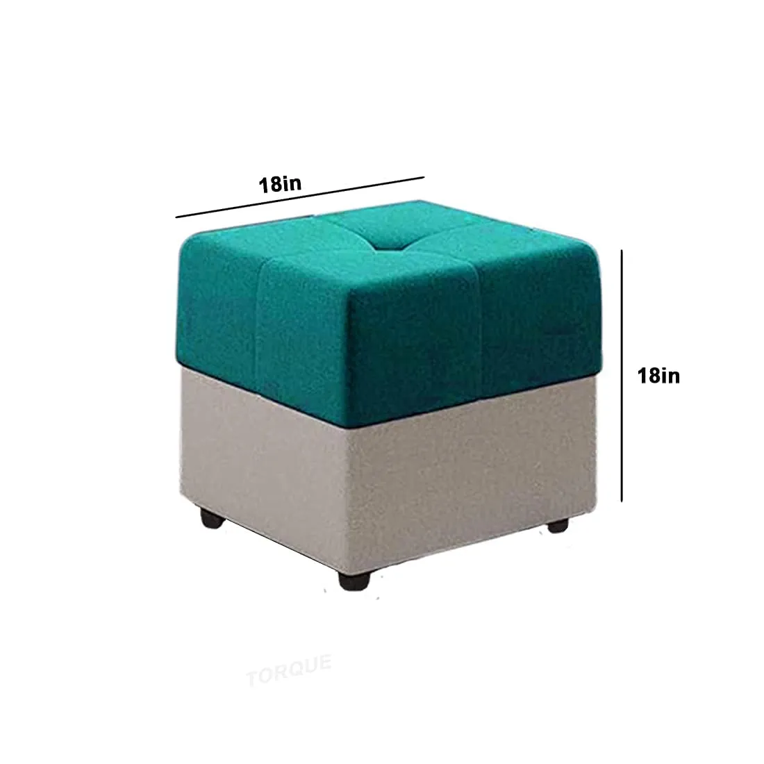 Jamestown Square Shape Ottoman Pouffes