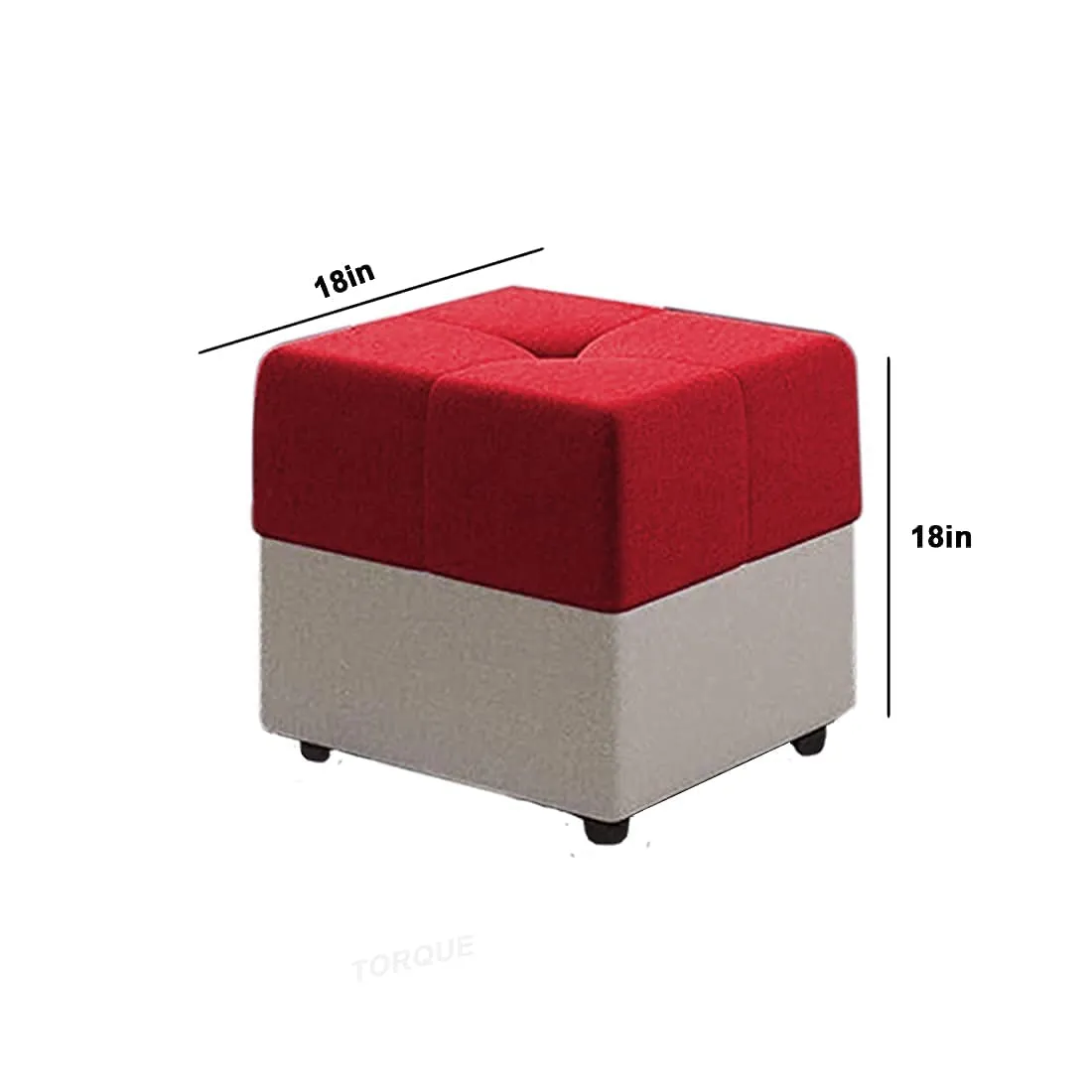Jamestown Square Shape Ottoman Pouffes