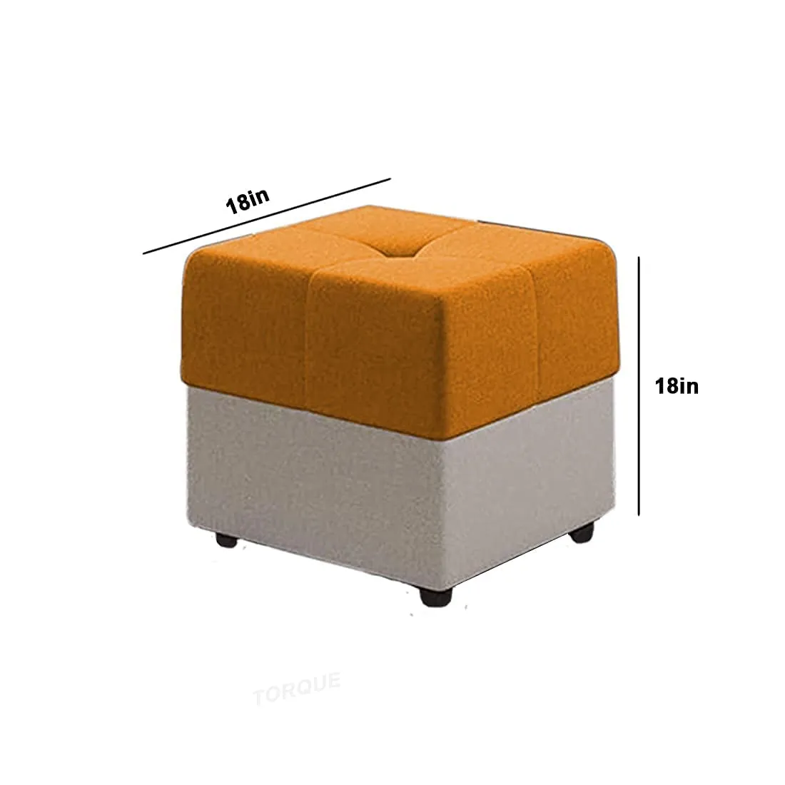 Jamestown Square Shape Ottoman Pouffes