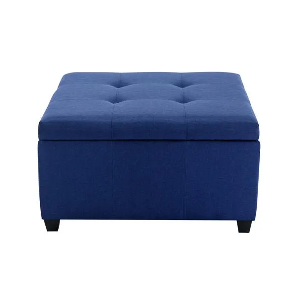 Jeric Square Shape Ottoman Pouffes For Sitting Foot Rest Puffy Stools For Living Room