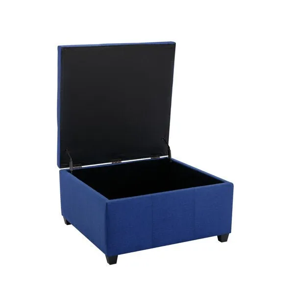 Jeric Square Shape Ottoman Pouffes For Sitting Foot Rest Puffy Stools For Living Room