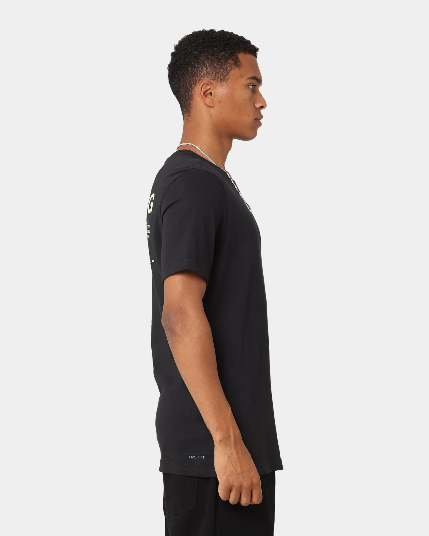 Jordan Dri-FIT Sport Breakfast Club Graphic T-Shirt Black/White