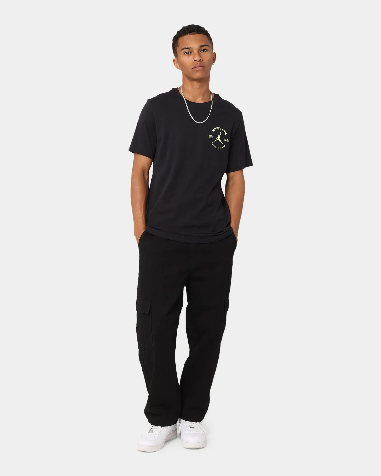 Jordan Dri-FIT Sport Breakfast Club Graphic T-Shirt Black/White