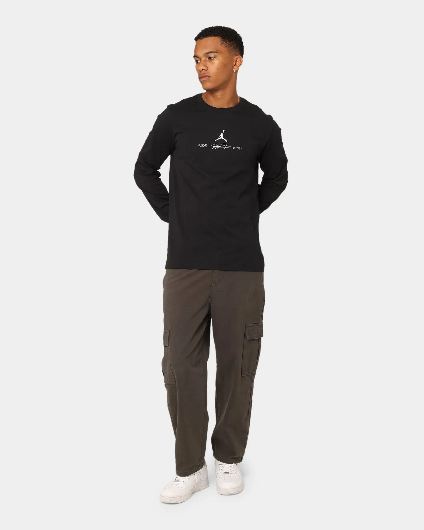 Jordan Dri-FIT Sport Graphix T-Shirt Black/White
