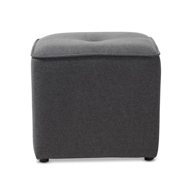Jose Square Shape Ottoman Foam Cushioned pouffe Puffy for Foot Rest Home Furniture