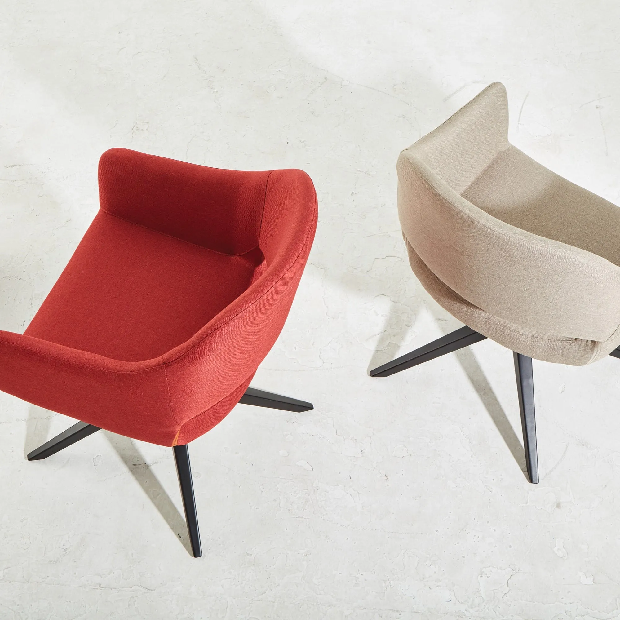 Konfurb Saron Visitor Chair - Taupe