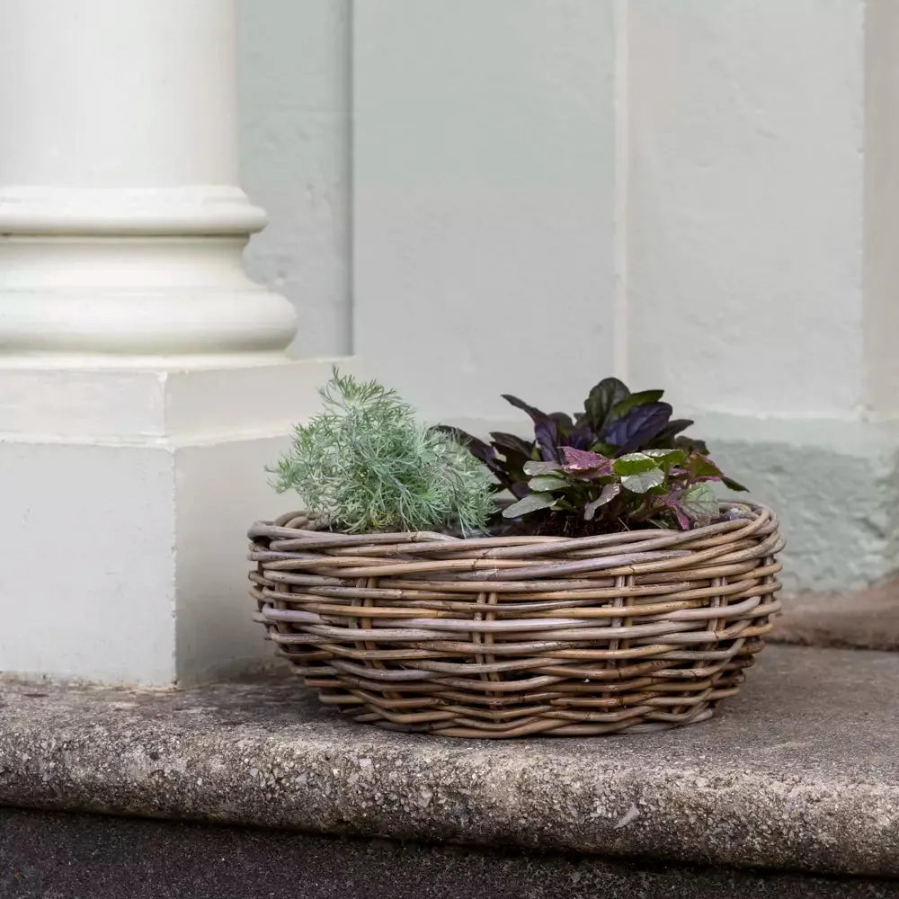 Kubu Basket Planter - 2 Sizes