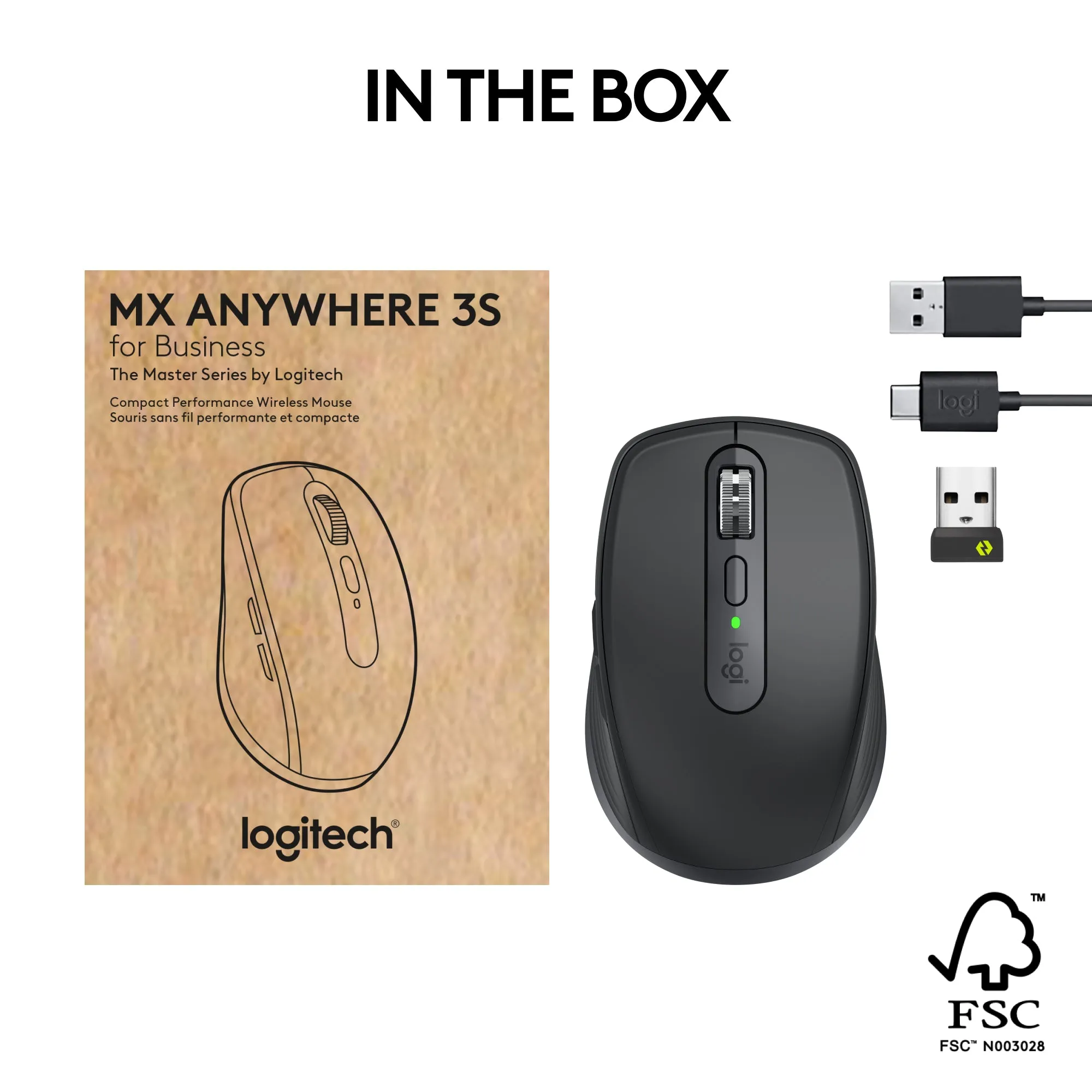 Logitech Mx Anywhere 3S For Business Black