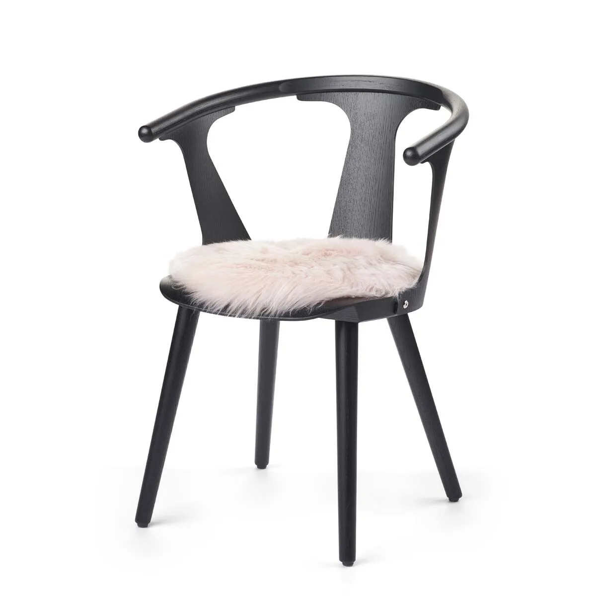 Long Wool Sheepskin Seat Cover | Ø38 cm