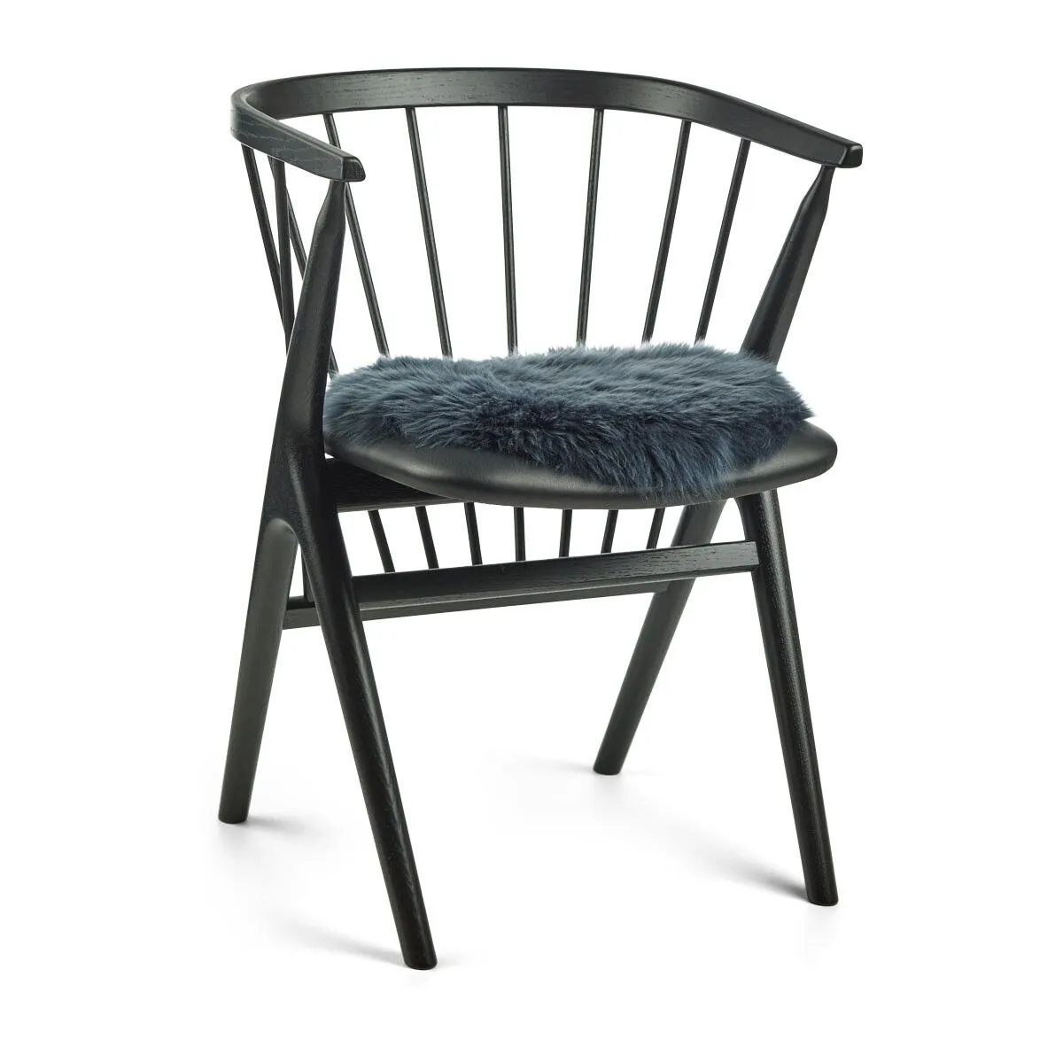 Long Wool Sheepskin Seat Cover | Ø38 cm