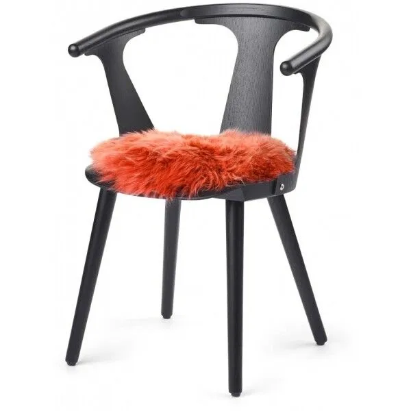 Long Wool Sheepskin Seat Cover | Ø38 cm