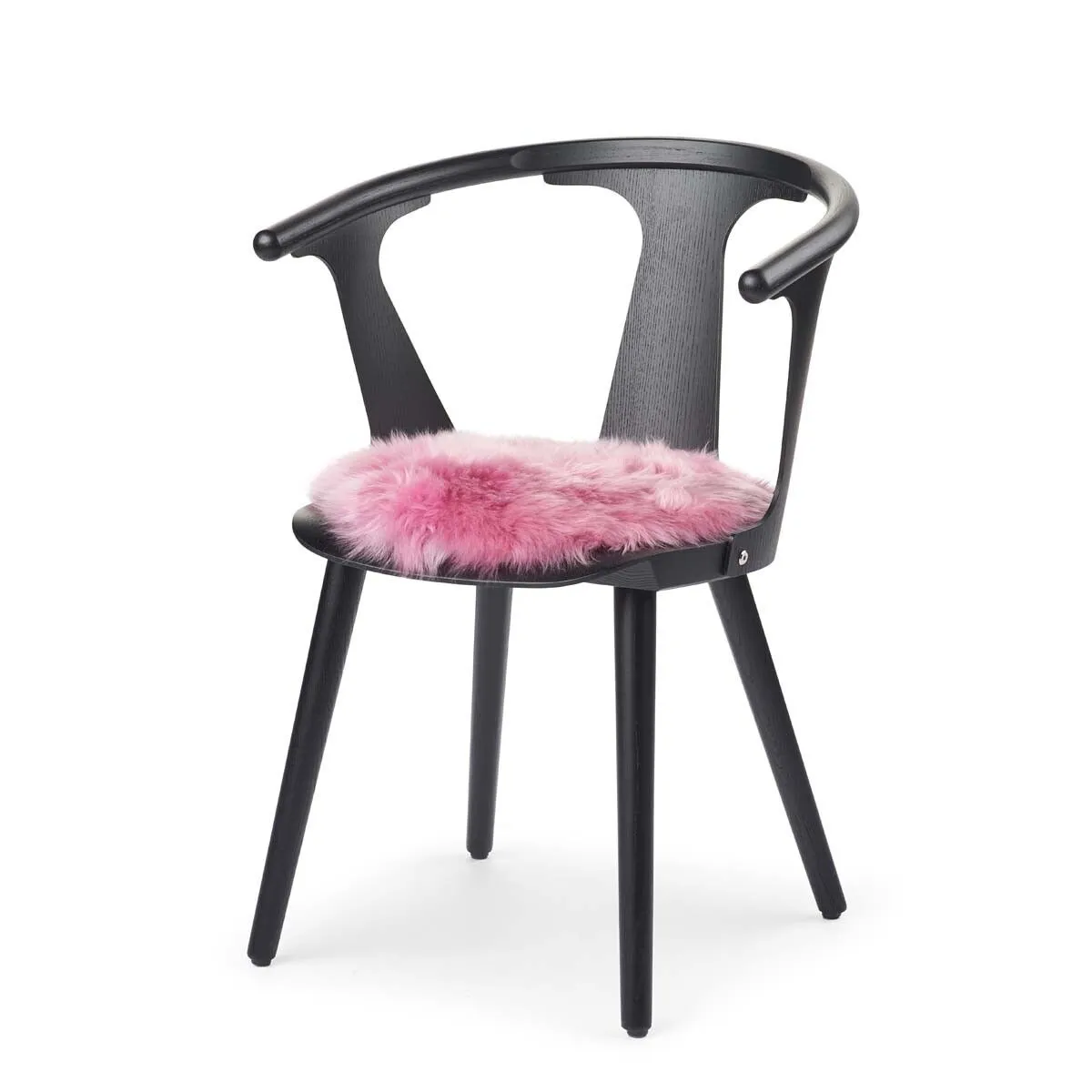 Long Wool Sheepskin Seat Cover | Ø38 cm