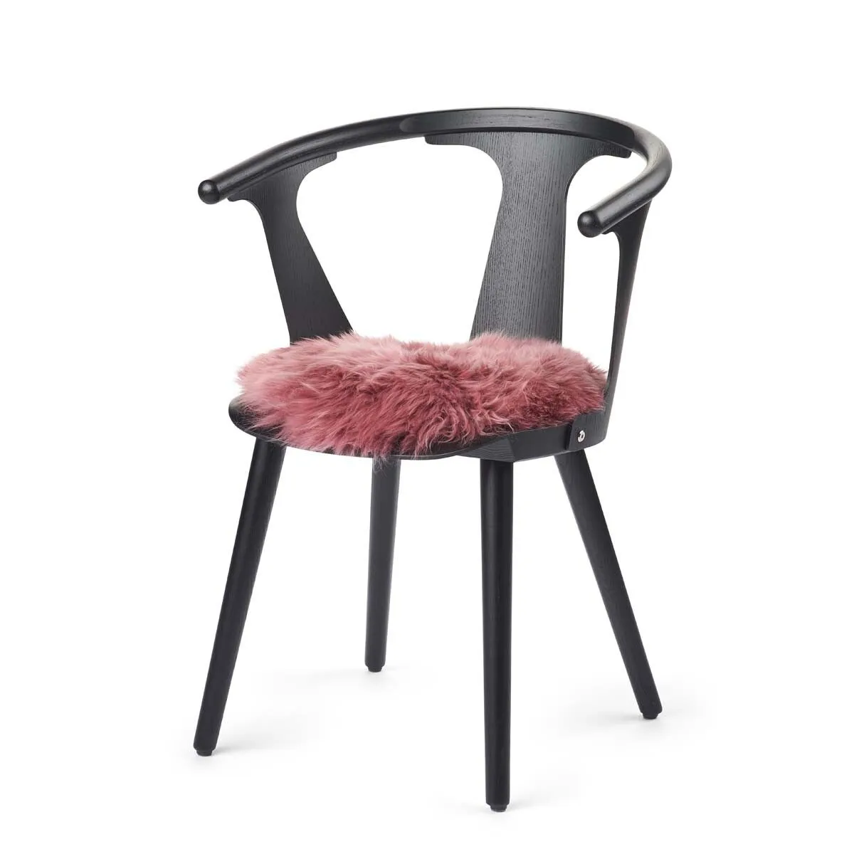 Long Wool Sheepskin Seat Cover | Ø38 cm
