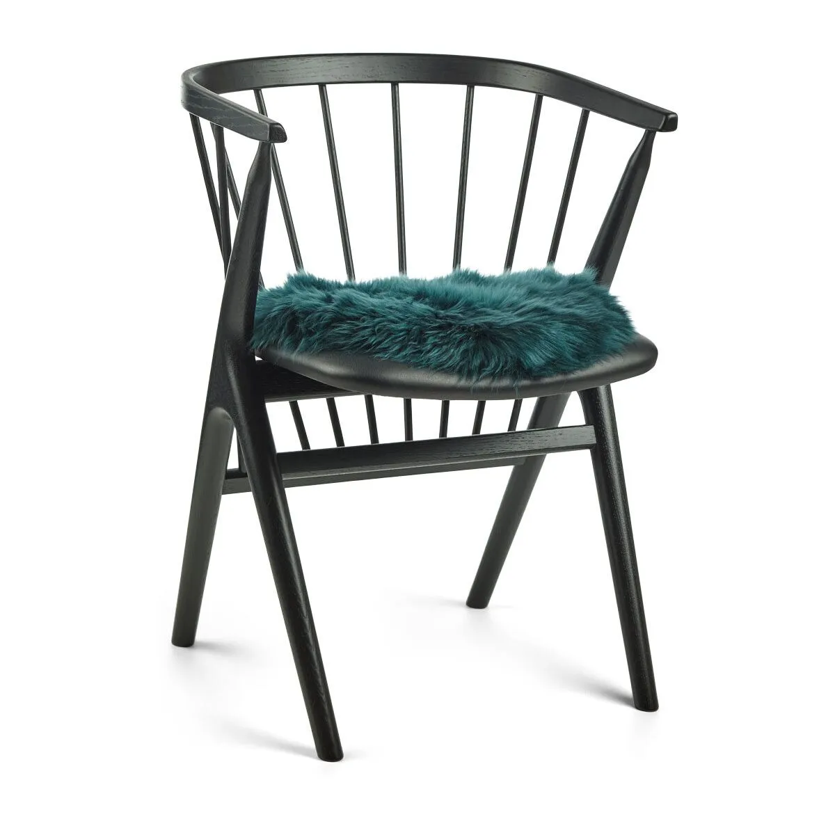Long Wool Sheepskin Seat Cover | Ø38 cm