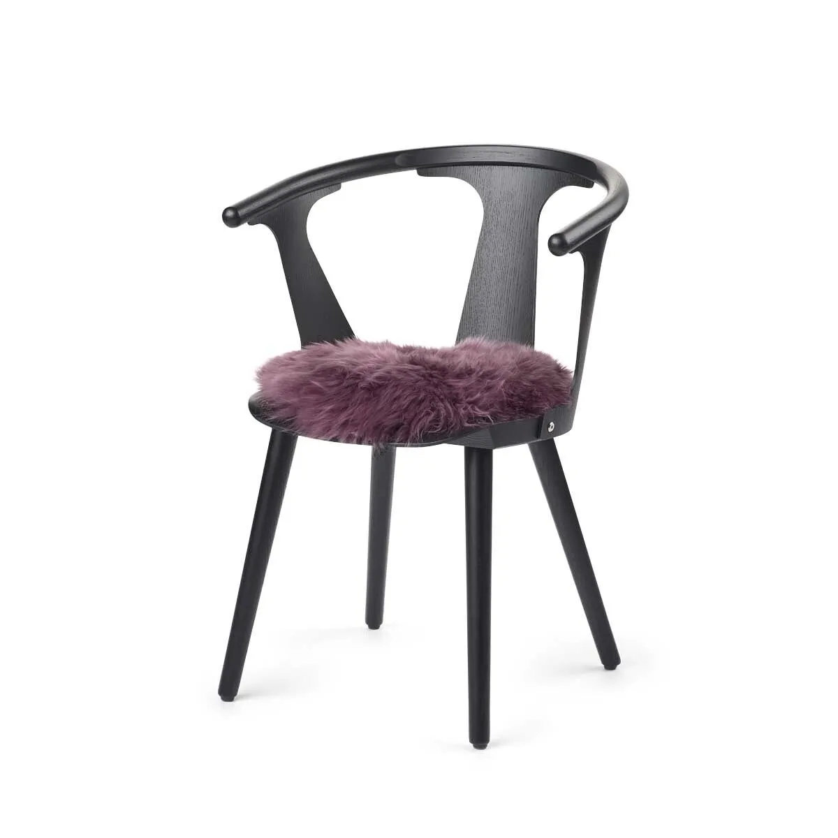 Long Wool Sheepskin Seat Cover | Ø38 cm