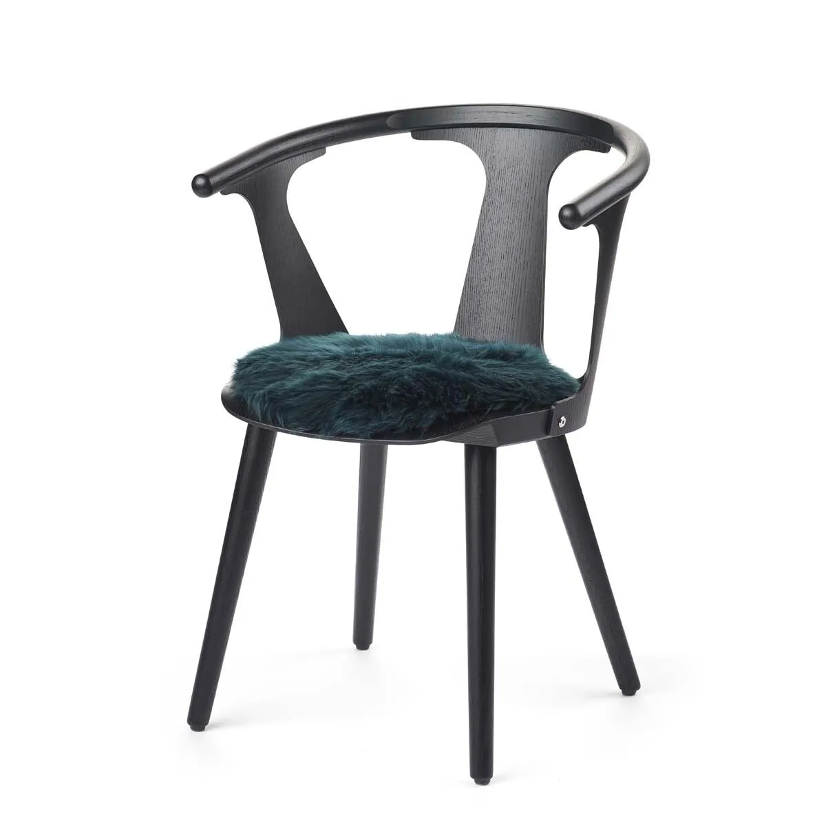 Long Wool Sheepskin Seat Cover | Ø38 cm