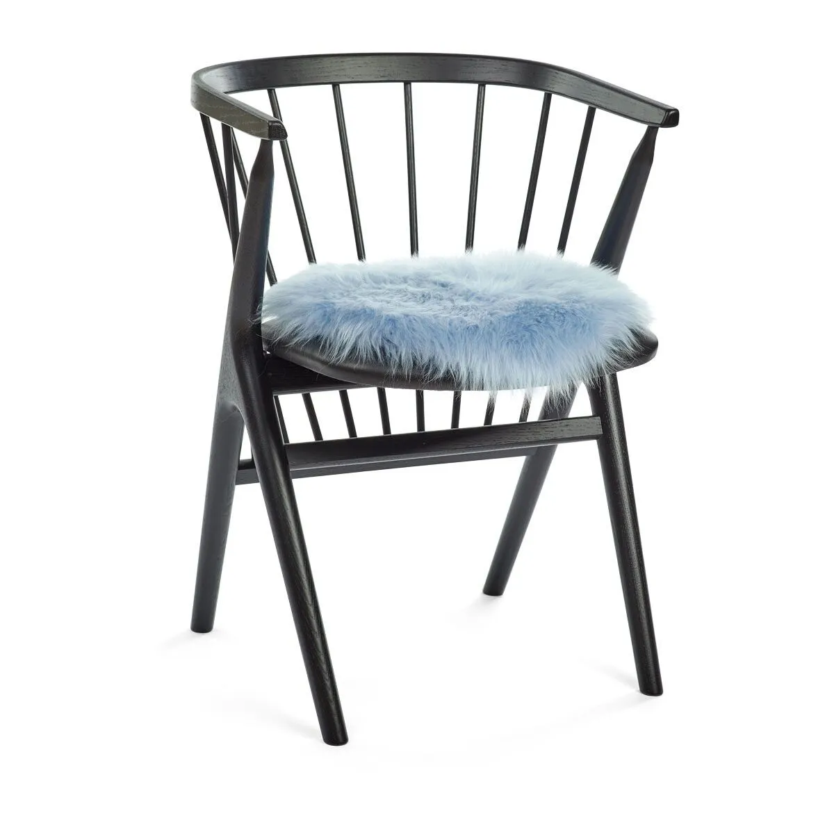 Long Wool Sheepskin Seat Cover | Ø38 cm