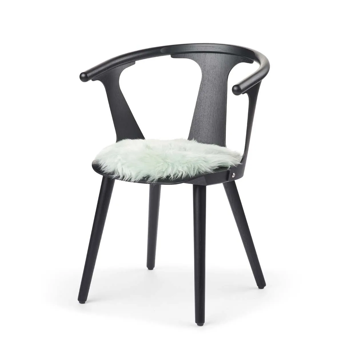 Long Wool Sheepskin Seat Cover | Ø38 cm