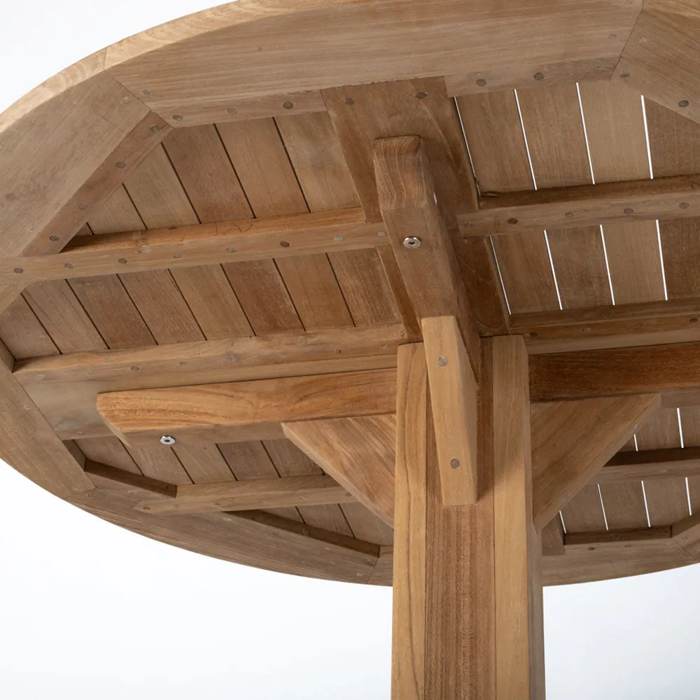 Luna Grade A Teak 42" Table