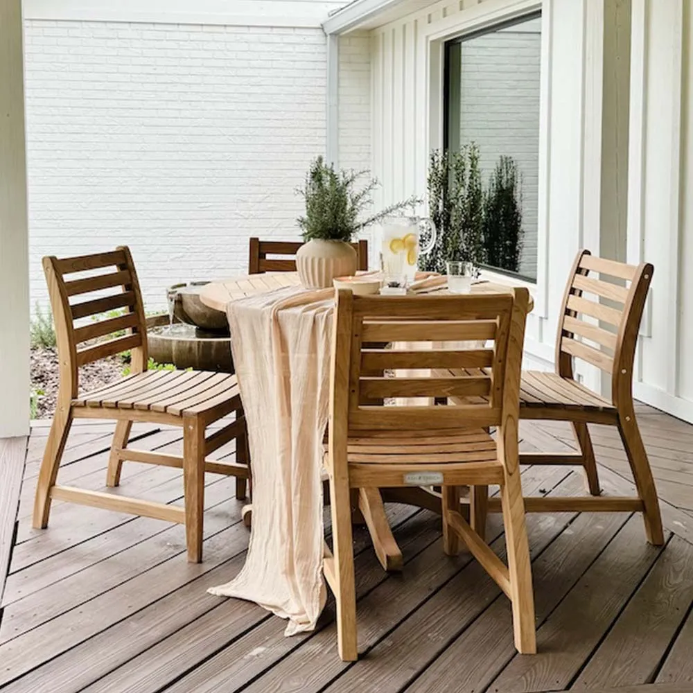 Luna Grade A Teak 42" Table