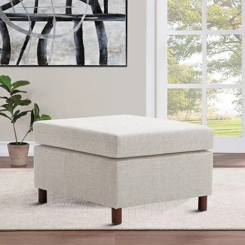 Malton Square Shape Ottoman Pouffes For Sitting Foot Rest Puffy Stools For Living Room