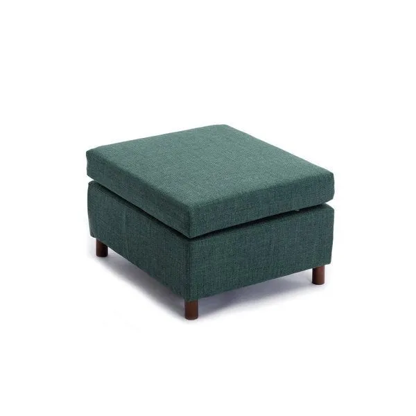 Malton Square Shape Ottoman Pouffes For Sitting Foot Rest Puffy Stools For Living Room