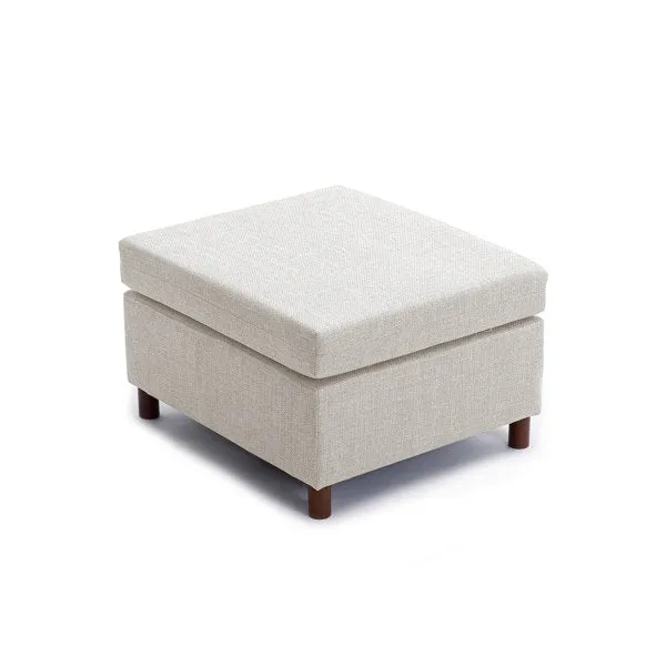 Malton Square Shape Ottoman Pouffes For Sitting Foot Rest Puffy Stools For Living Room