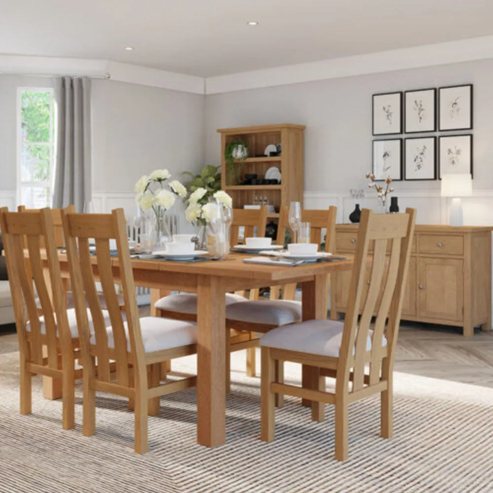 Manor Collection Dorset Oak Small Dining Bench