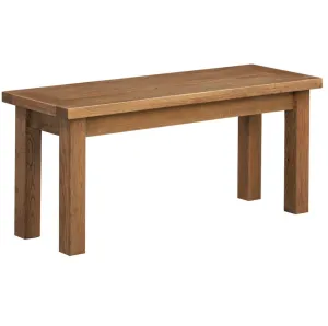 Manor Collection Dorset Rustic Medium Dining Bench