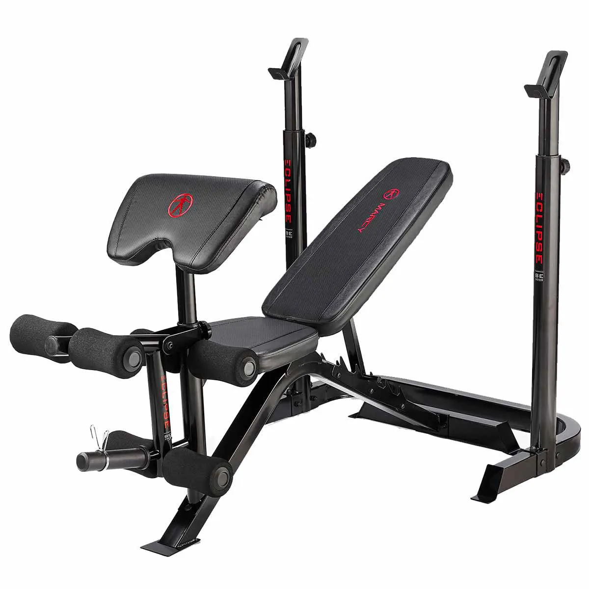 Marcy Eclipse BE3000 Mid Width Olympic Barbell Weight Bench