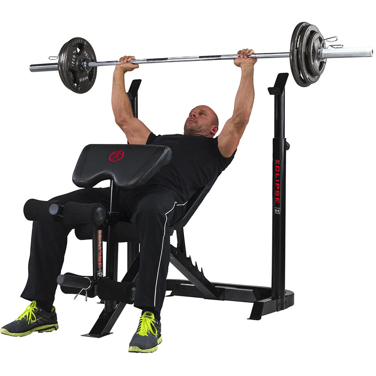 Marcy Eclipse BE3000 Mid Width Olympic Barbell Weight Bench