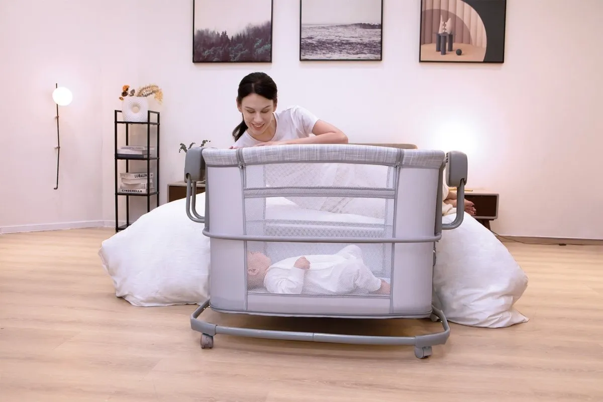 MASTELA Bassinet Deluxe 3in 1 Swing & Bassinet Strips