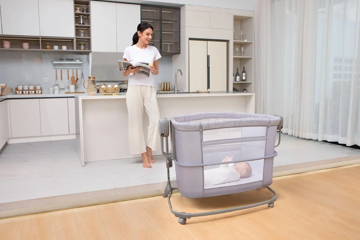 MASTELA Bassinet Deluxe 3in 1 Swing & Bassinet Strips