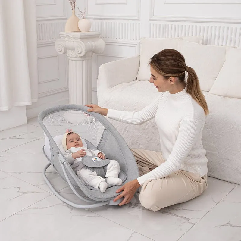 MASTELA Swing Deluxe 4in 1 Swing & Rocker Grey