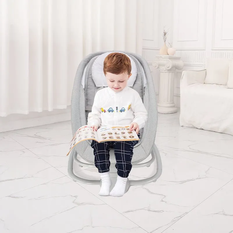 MASTELA Swing Deluxe 4in 1 Swing & Rocker Grey